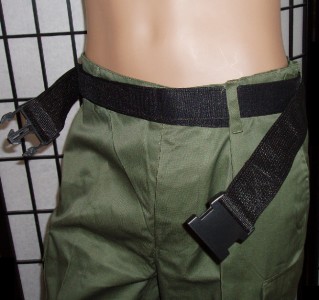 Koppel mit Klett-Schnellverschluss