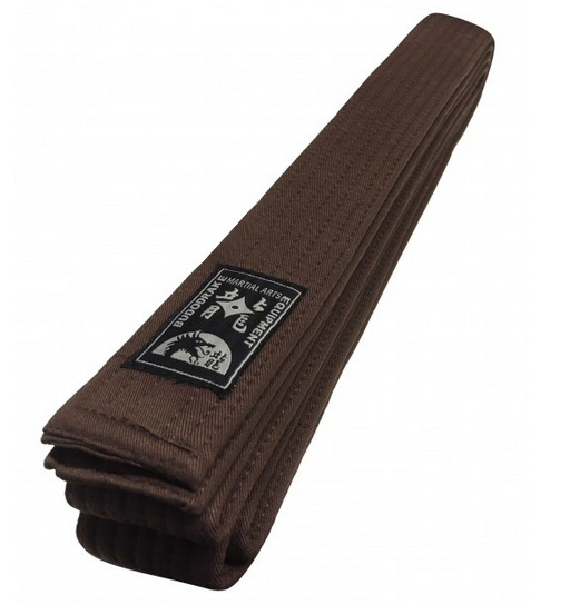 Brauner Gürtel, FIRST CLASS, extra dick und extra breit 5 cm 330 mit bestickung