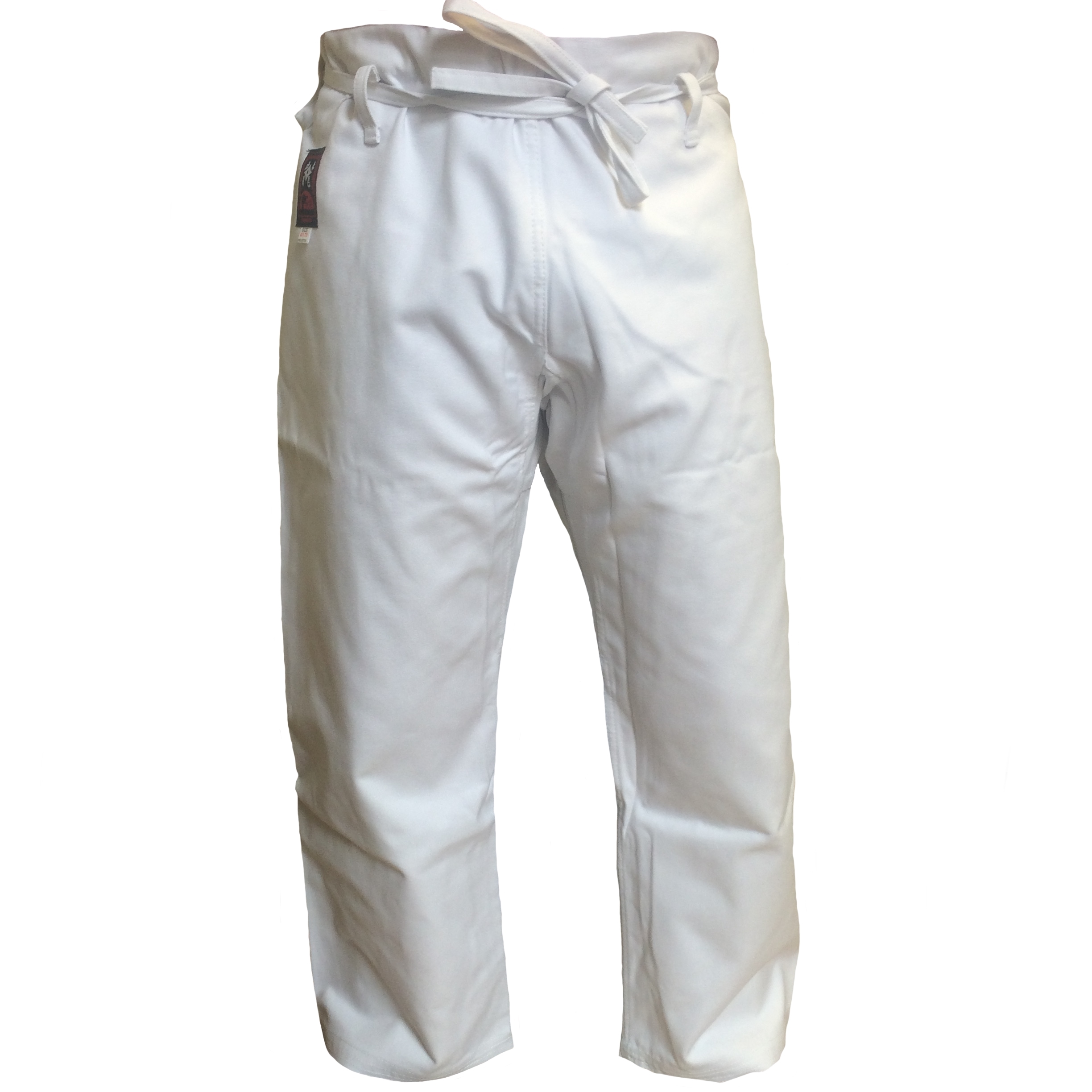 Judohose weiß, mit Schnürbund
