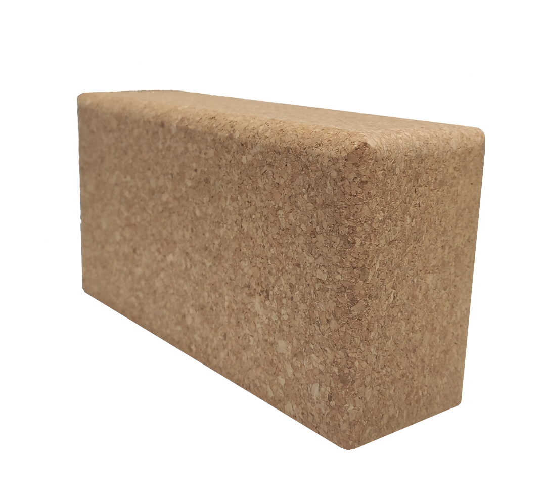 Yoga Block aus Kork 22,7 x 15 x 10 cm