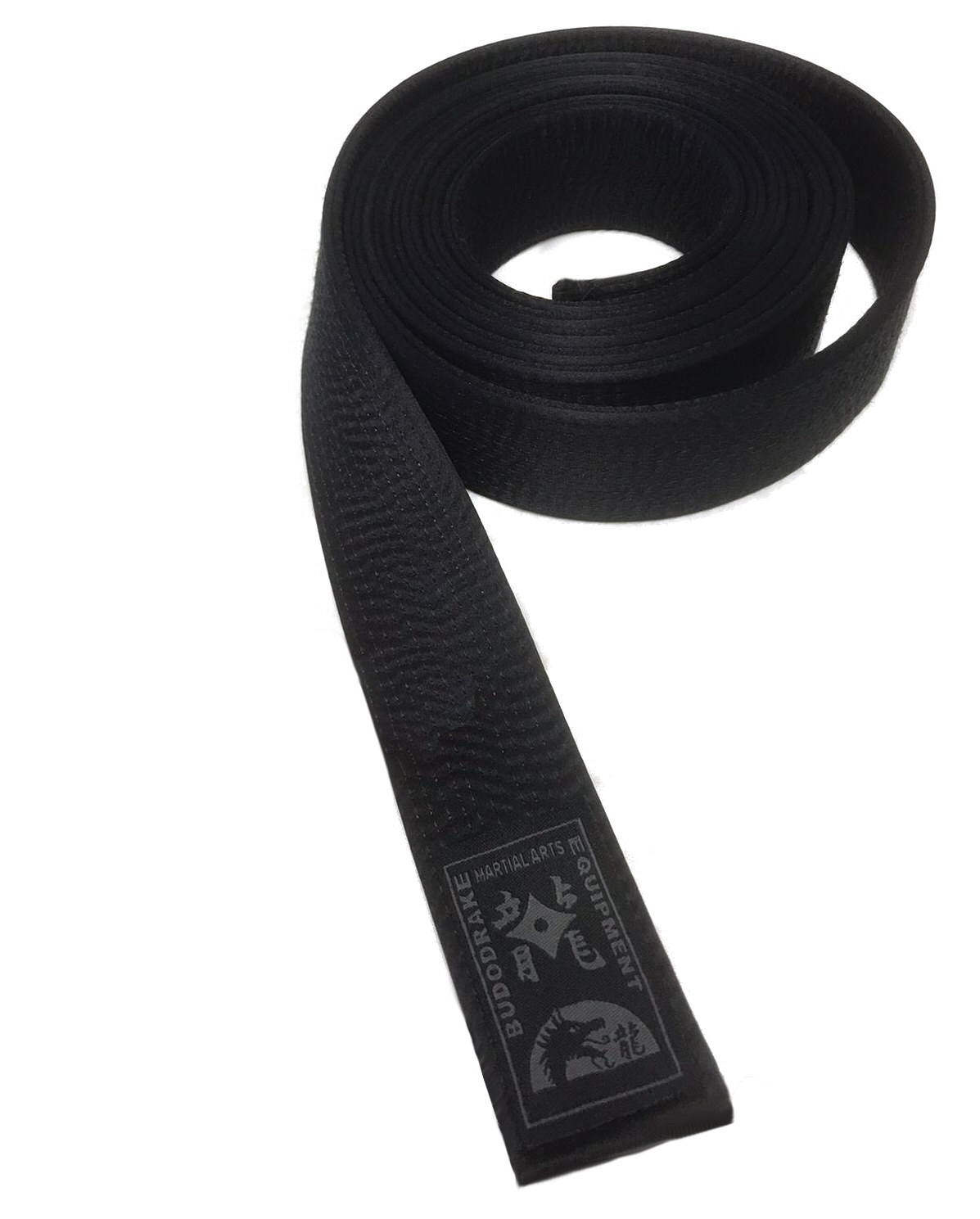 Schwarzgurt Budodrake First Class Naturseide