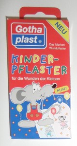 SALE% Kinderpflaster Maus, 20 Streifen