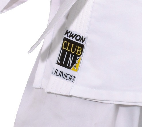 KWON (R) Judo-Anzug JUNIOR (glatter Stoff) weiss (%SALE) 170