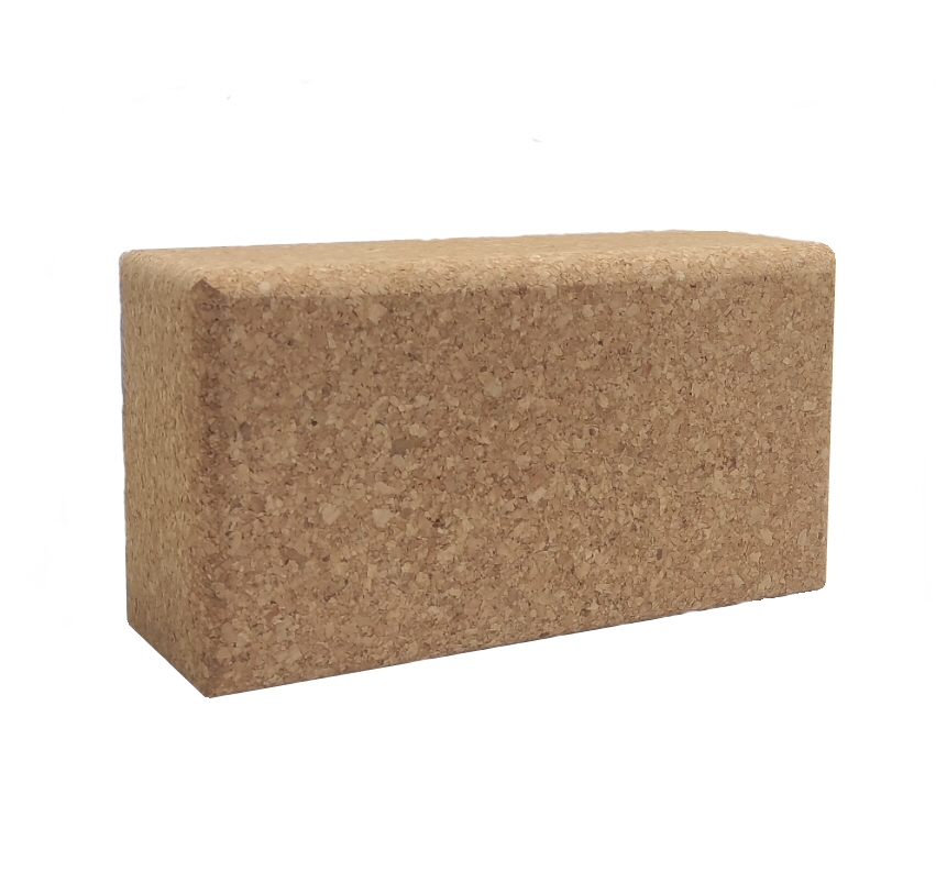 Yoga Block aus Kork 22,7 x 15 x 10 cm