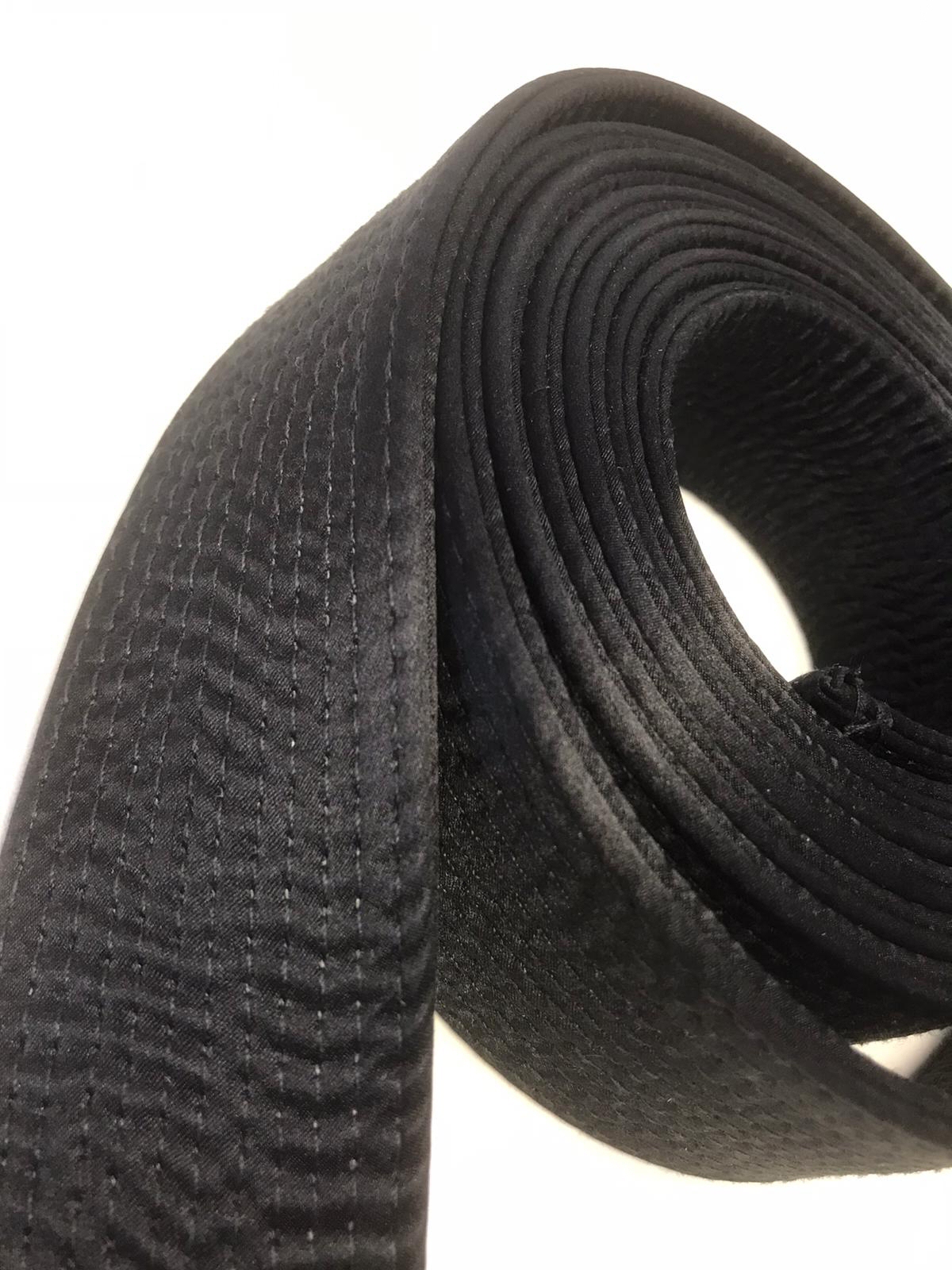 Schwarzgurt Budodrake First Class Naturseide