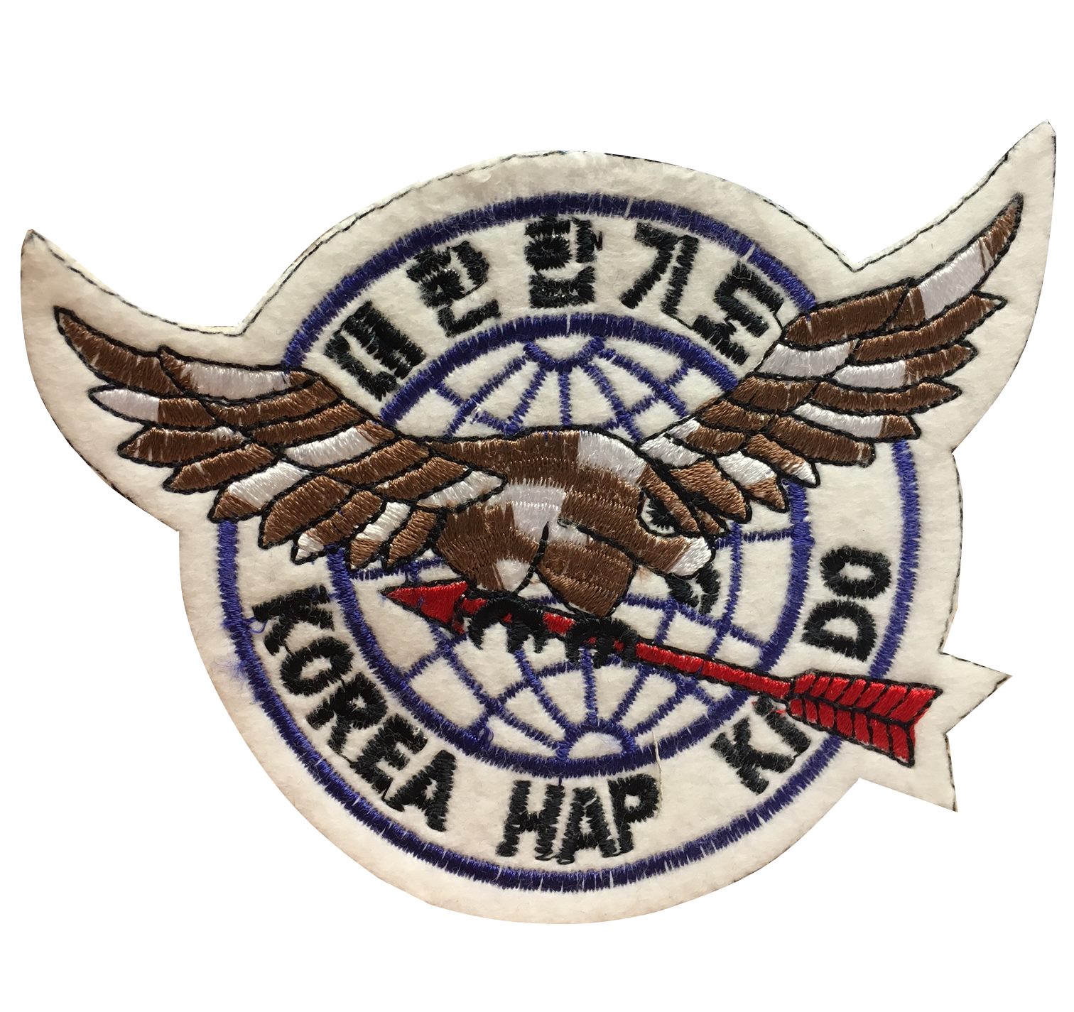 Korea Hap Ki Do Aufnäher groß 12 cm