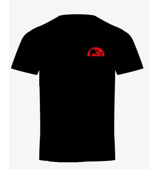 Budodrake T-Shirt schwarz