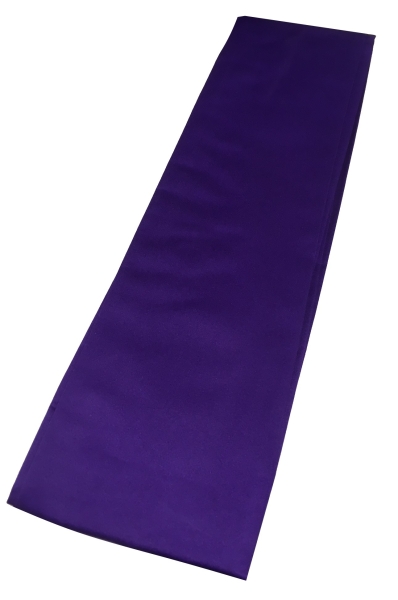 Kung-Fu Schärpe Satin violett, Premium