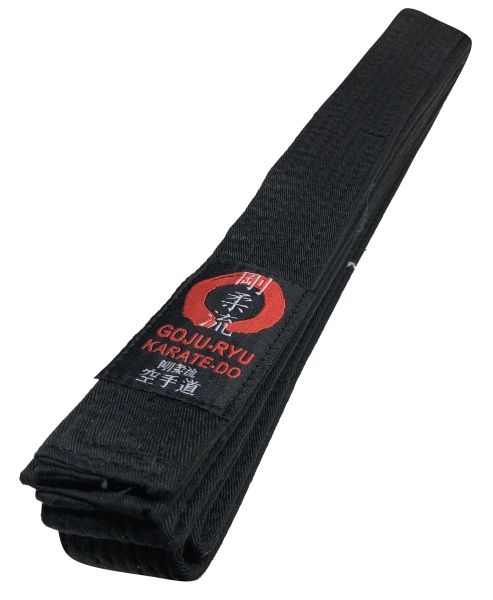 Goju-Ryu Karate Schwarzgurt, schwarzer Gürtel