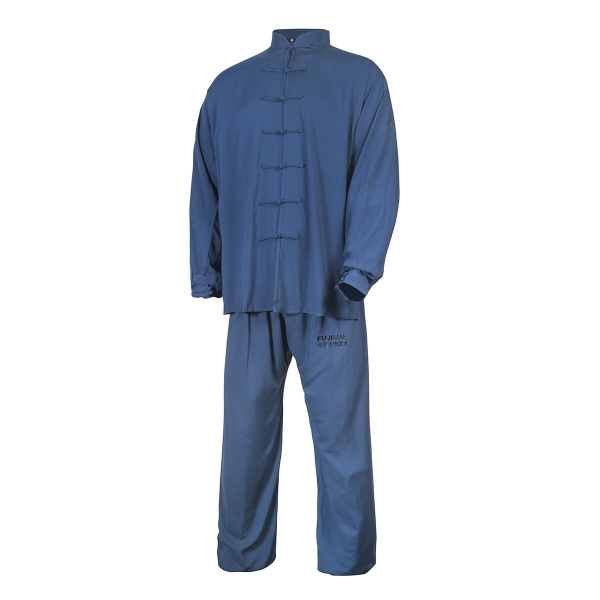 Qigong Anzug Classic blau
