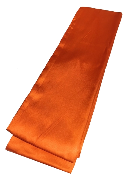 Kung-Fu Schärpe Satin orange, Premium
