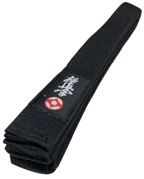 Kyokushinkai Karate Schwarzgurt, schwarzer Gürtel