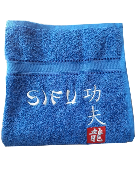 Handtuch blue silver spezial Kung Fu Sifu (%SALE)